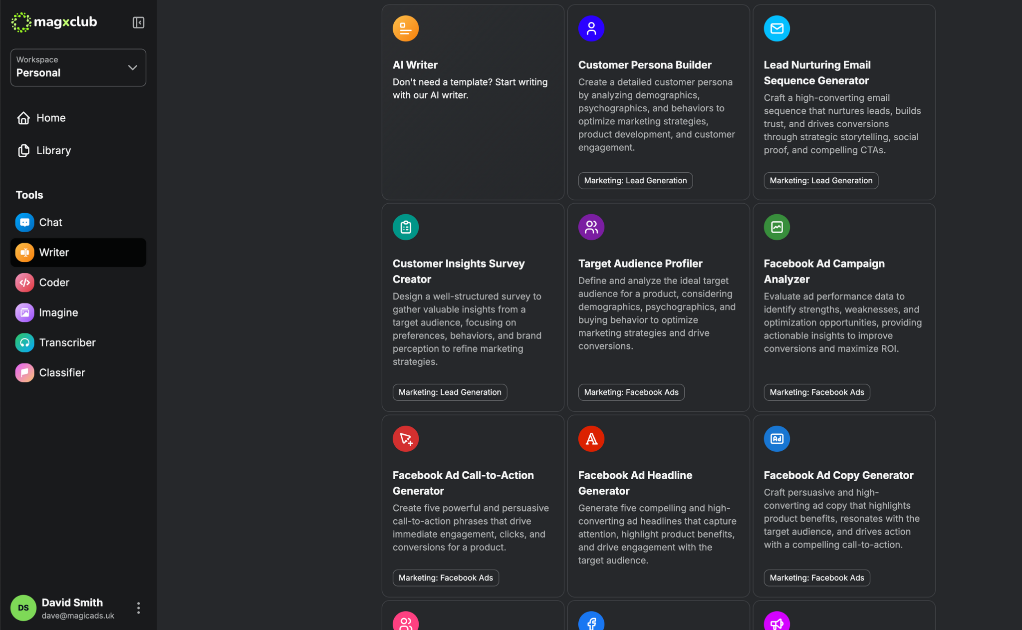 Application preview