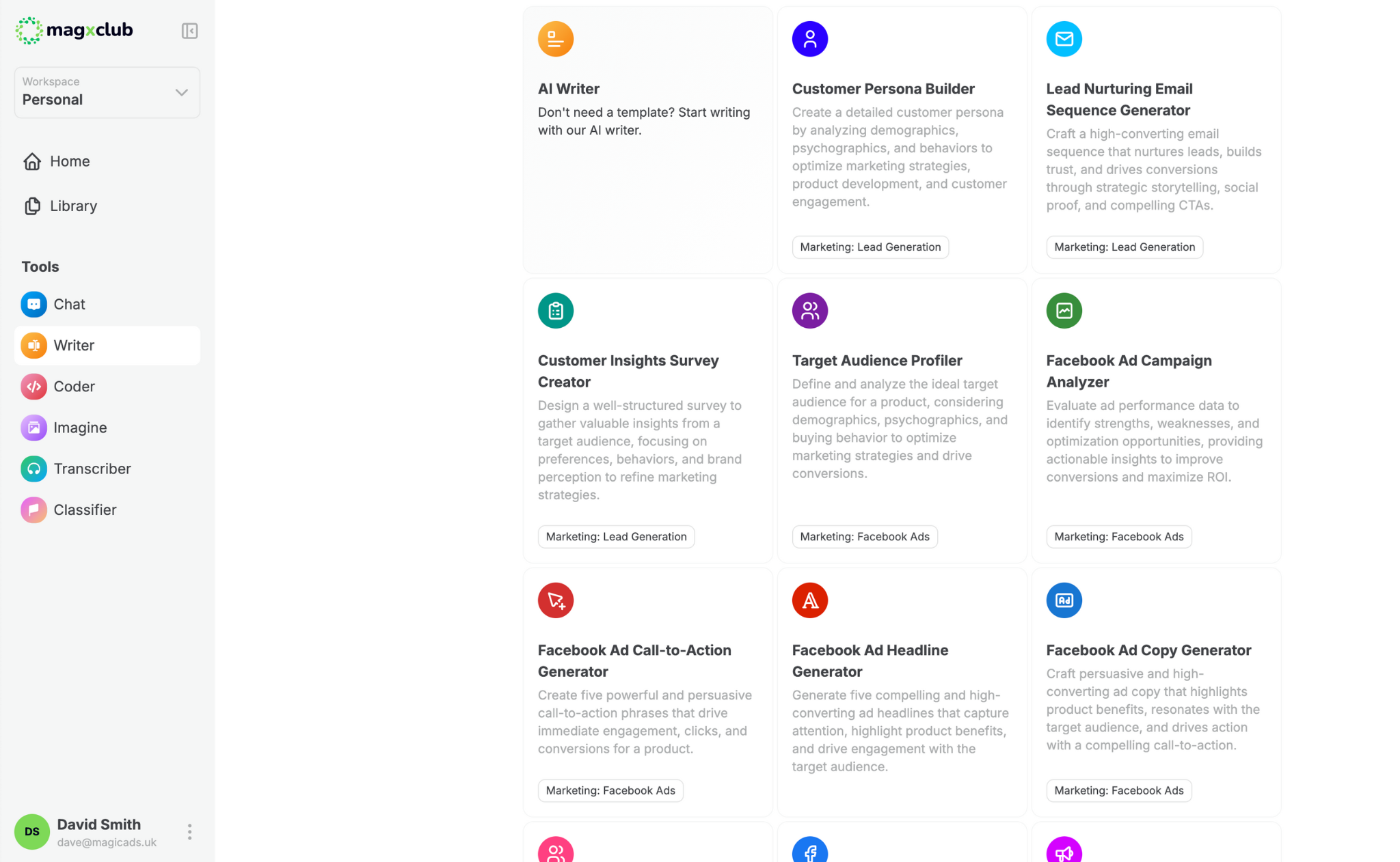 Application preview